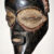 Masque facial anthropomorphe de danse  Peuple MBANGANI  RDC ex-Zaïre  Bois  Dimension 34,5 cm